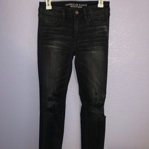Black American Eagle jegging